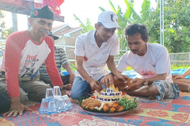 Sambut Kemenangan 01, Relawan Balad Jokowi Gelar Syukuran