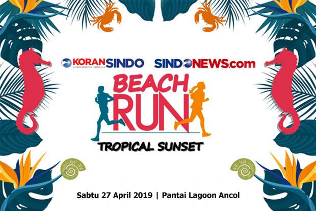 Ayo Seru-seruan di Beach Run 2019