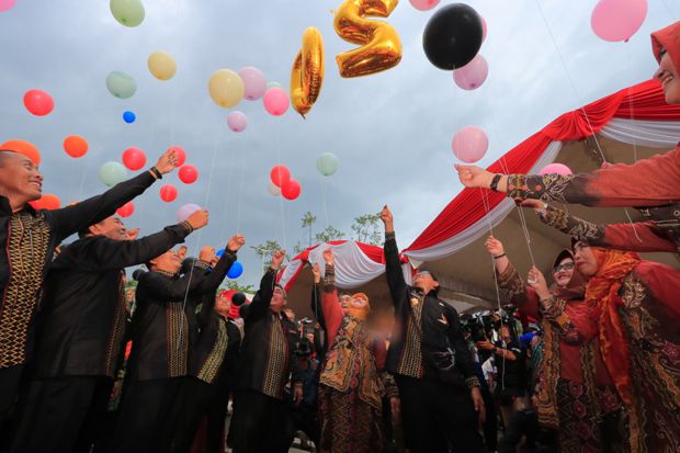 Kemeriahan Pembukaan Perayaan HUT ke-20 Kota Banjarbaru