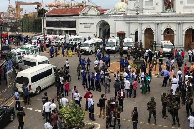 Serangkaian Teror Bom Guncang Sri Lanka, Korban Tewas 207 Orang