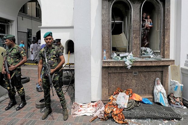 Intelijen Kirim Peringatan 10 Hari sebelum Bom-bom Guncang Sri Lanka