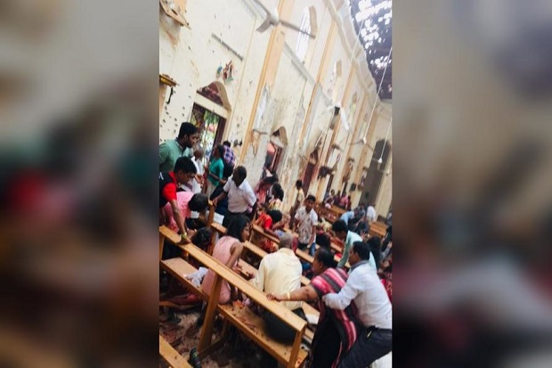 Korban Tewas Bom Gereja dan Hotel Sri Lanka Jadi 215 Orang