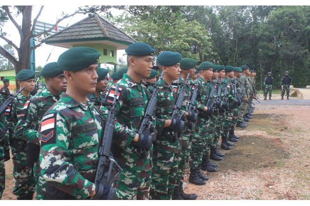 Satgas Pamtas Raider 301/PKS Patroli Bersama Tentara Diraja Malaysia