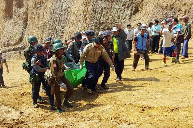 Tambang Batu Giok di Myanmar Longsor, 54 Penambang Diduga Tewas