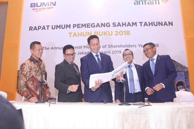 Antam Bagikan Dividen Sebesar Rp306,05 Miliar