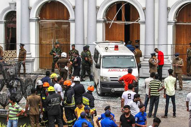 Serangan Bom Sri Lanka, 40 Orang Ditangkap