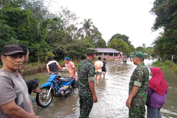 Banjir Rendam Ribuan Rumah di Merangin Jambi