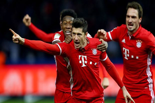 Peluang Raih Double Winner Bayern Muenchen Makin Besar