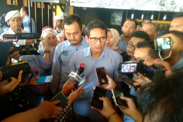 Rencana Pertemuan dengan KH Maruf, Sandi: Kita Tidak Bicara Kompromi