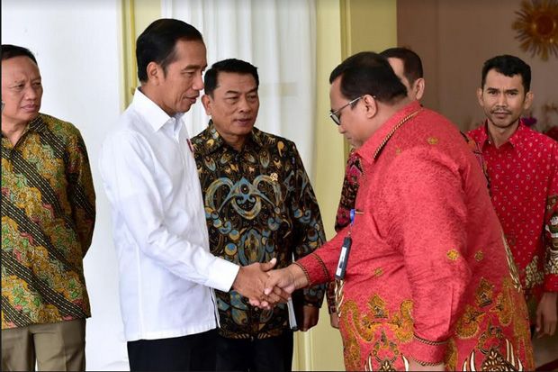 Bertemu Pimpinan Serikat Pekerja di Bogor, Ini Harapan Jokowi