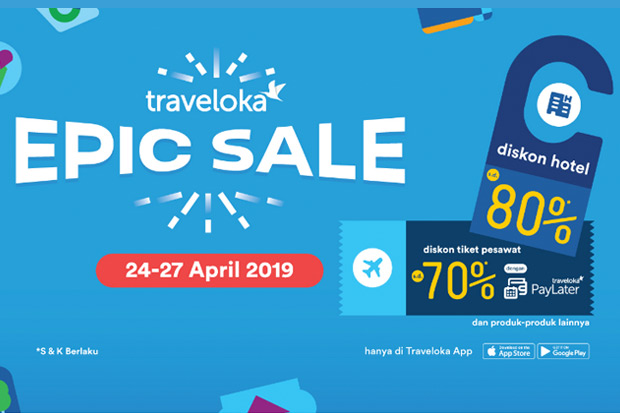 Hari Terakhir Promo Traveloka Epic Sale, Segera Ketahui Syarat dan Ketentuannya di Sini