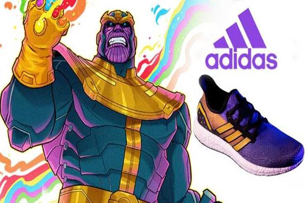 Sambut Film  Avengers: Endgame, Adidas Rilis Sepatu Thanos