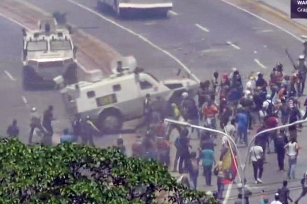 Erdogan Kutuk Kudeta di Venezuela yang Dipimpin Guaido