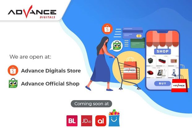 Bidik Milenial, Advance Digitals Buka Official Store di Shopee