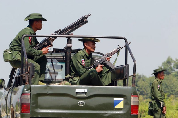 Tentara Myanmar Tembak Mati Enam Orang di Rakhine