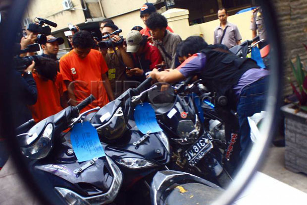 Beraksi di Subang dan Purwakarta, 4 Pelaku Curanmor Dibekuk Polisi