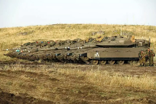 Tank-tank Israel Diduga Melintasi DMZ dan Masuki Wilayah Suriah