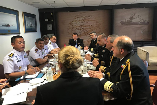 Diplomasi Maritim, Bakamla Bahas Keamanan Laut dengan Yunani
