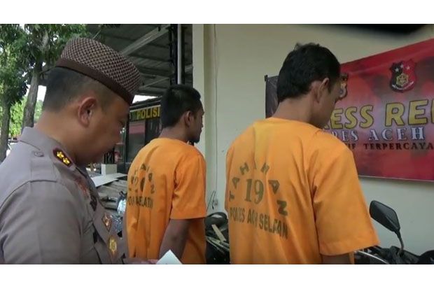 Curi 17 Motor, 2 Sindikat Pencuri Antarprovinsi Dibekuk Polres Aceh Selatan