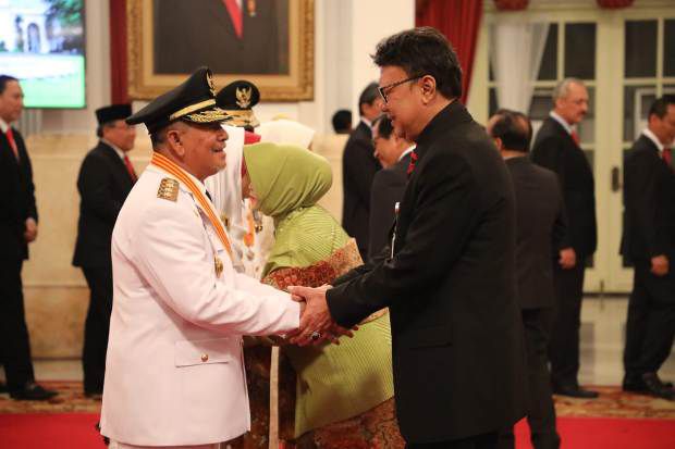 Mendagri Ucapkan Selamat atas Pelantikan Gubernur/Wakil Gubernur Maluku Utara