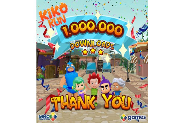 Wow, Game Kiko Run Sudah Mencapai Satu Juta Download