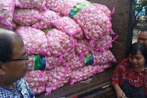 Tekan Harga di Pasaran, Bawang Putih Saat OP Dijual Rp25.000/Kg