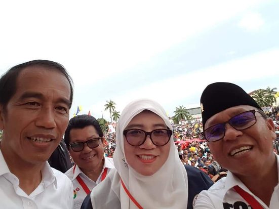 Agus Ambo Djiwa Antar Jokowi dan PDI Perjuangan Pemenang di Sulbar