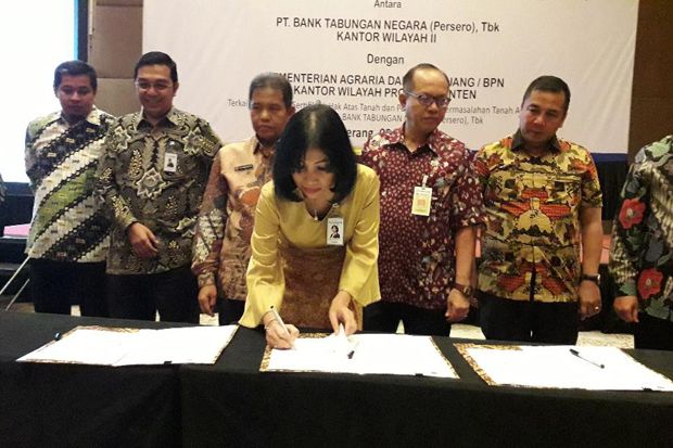 BTN-BPN Akan Selesaikan Tunggakan 16.000 Sertifikat KPR di Banten