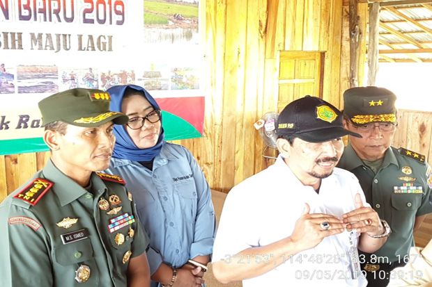 Kejar Target, TNI AD Dampingi Kementan Realisasikan Program Serasi