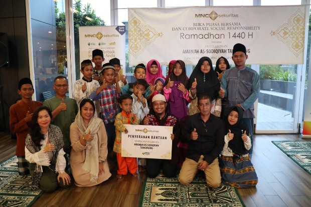 MNC Sekuritas Berbagi Kepedulian di Bulan Ramadhan