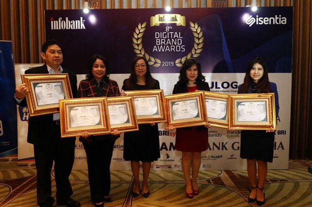 4 Unit Bisnis MNC Financial Service Raih Infobank Digital Brand Awards 2019