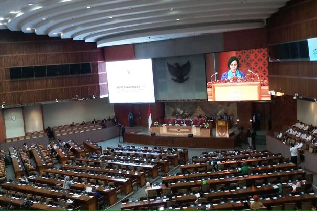 Bahas Ekonomi Indonesia, Sidang Paripurna DPR Sepi