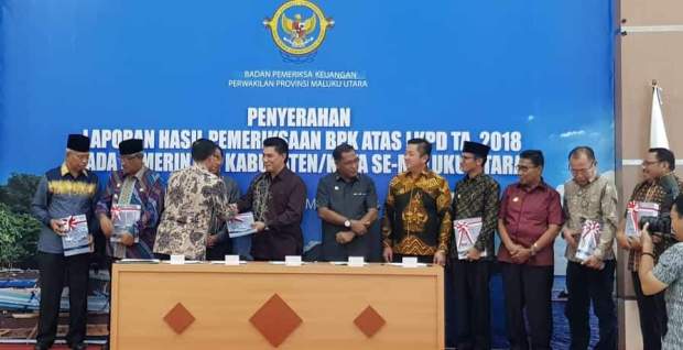 Pemerintah Kabupaten Halmahera Barat Kembali Raih Opini WTP