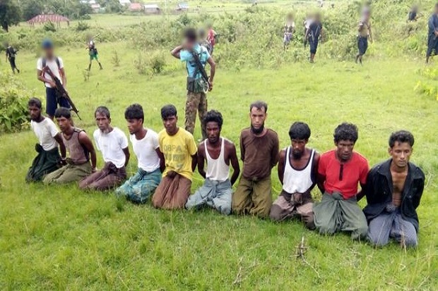 7 Tentara Myanmar Pembantai 10 Muslim Rohingya Dibebaskan dari Penjara