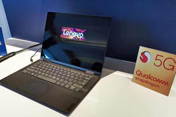 Lenovo dan Qualcomm Pamerkan Notebook 5G Pertama Dunia