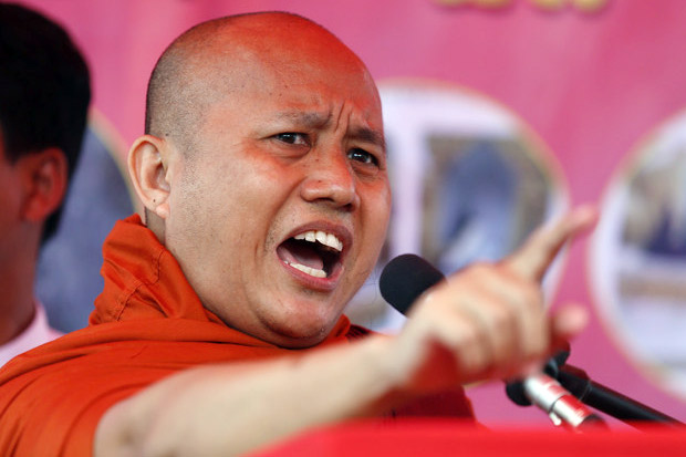 Pengadilan Myanmar Keluarkan Surat Penangkapan untuk Biksu Wirathu