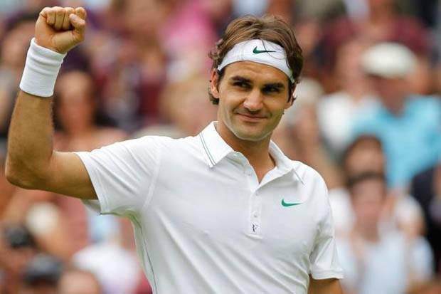Tak Masuk 3 Besar Calon Juara, Federer Tanpa Beban