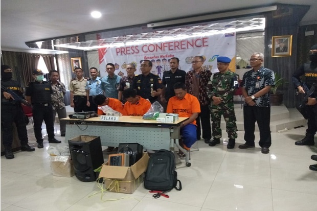 3 Warga Madura Ditangkap saat Selundupkan 4 Kg Sabu asal Malaysia