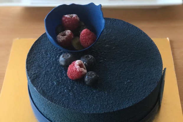 Fantastic Blueberry Mousse Cake, Sajian Istimewa Saat Lebaran