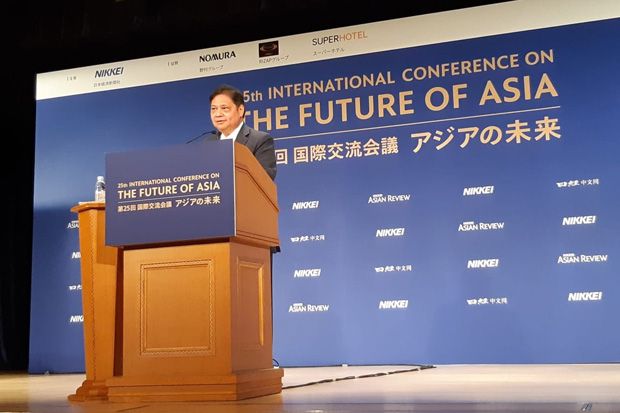 Di Jepang, Airlangga Sebut Indonesia Destinasi Investasi Dunia