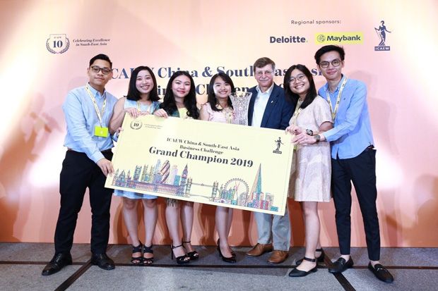 Tim Indonesia Juara Kompetisi Bisnis ICAEW China dan Asia Tenggara 2019