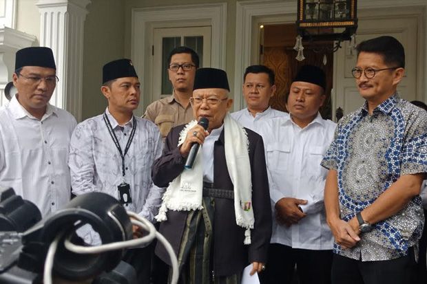 Maruf Amin Pimpin Salat Jenazah Ani Yudhoyono