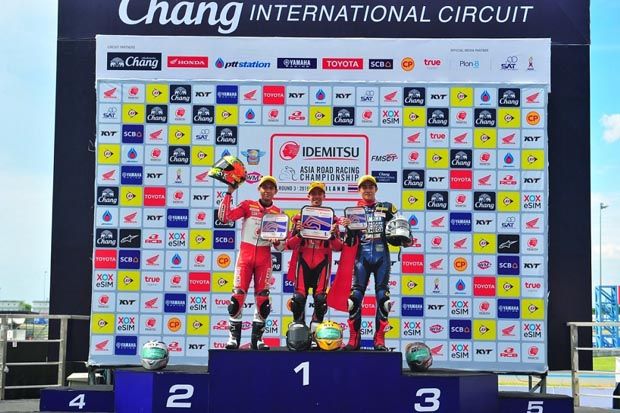 Pembalap AHRT Raih 2 Podium di ARRC Buriram