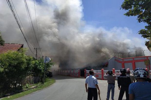Ini Penyebab Rusuh dan Pembakaran di Rutan Kelas II B Sigli Aceh