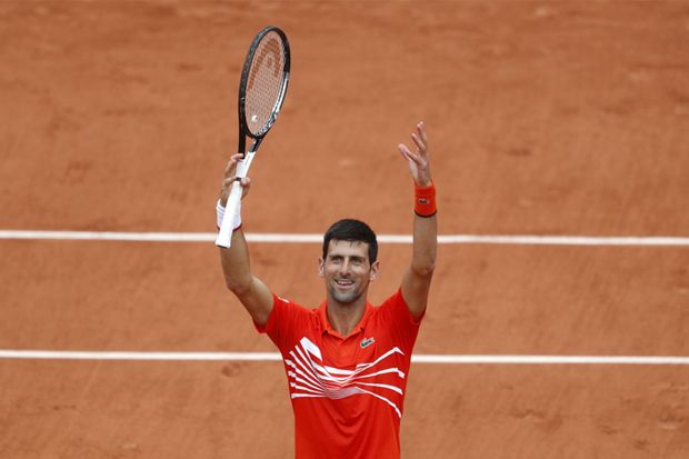 Lolos ke Perempat Final, Djokovic Cetak Rekor di Prancis Terbuka