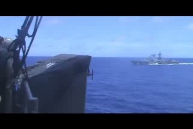 AS Salahkan Rusia, Ini Video Kedua Kapal Perang Hampir Tabrakan