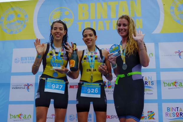 Keluarga Middleditch, Meriahkan Bintan Triathlon
