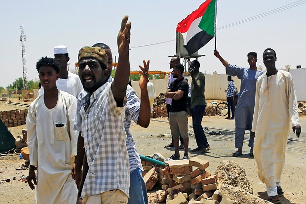 Demonstran Sudan Serukan \Perlawanan Sipil\ di Seluruh Negeri