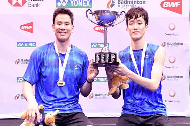 Kebangkitan sang Juara Dunia Ganda Putra Korea di Australian Open