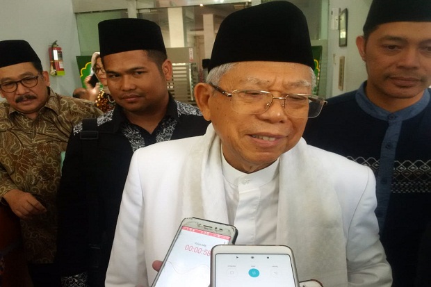 Soal Kabinet Rekonsiliasi, Maruf Amin: Kalau Kabinet Urusan Pak Jokowi